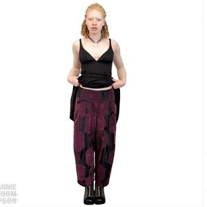 Annie Thompson Marya High-Waisted Boxer Pants